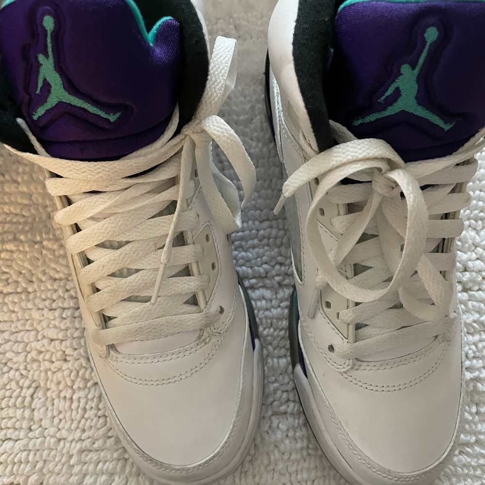Jordan Retro 5 Grape - Picture 3 of 12